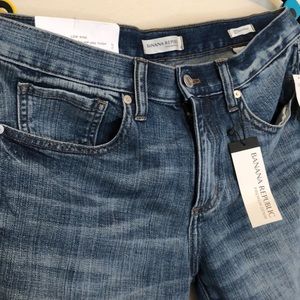NWT Banana republic premium denim boyfriend jeans